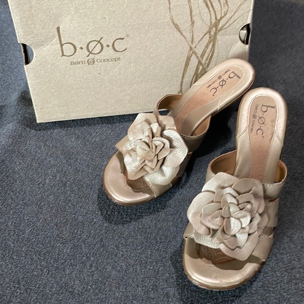 BOC Champagne sandals